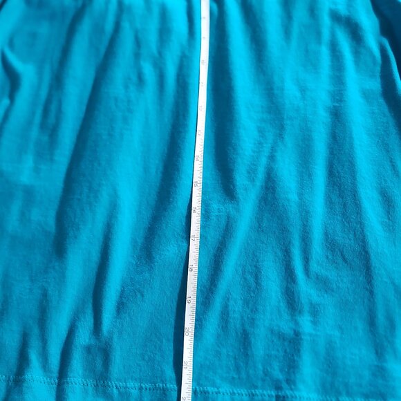 Dressy turquoise blue tank - Picture 9 of 10